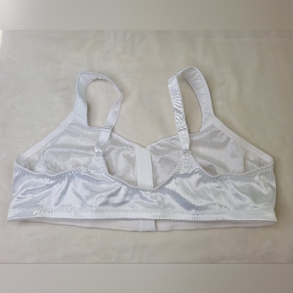 Just My Size Front Close Bra 50DD #1107 White - Picture 4 of 8